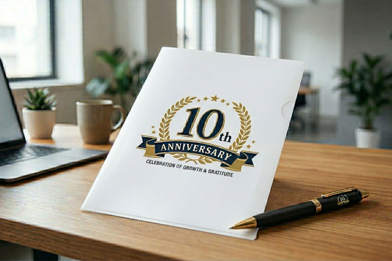 会社の周年ロゴを作成する目的と効果